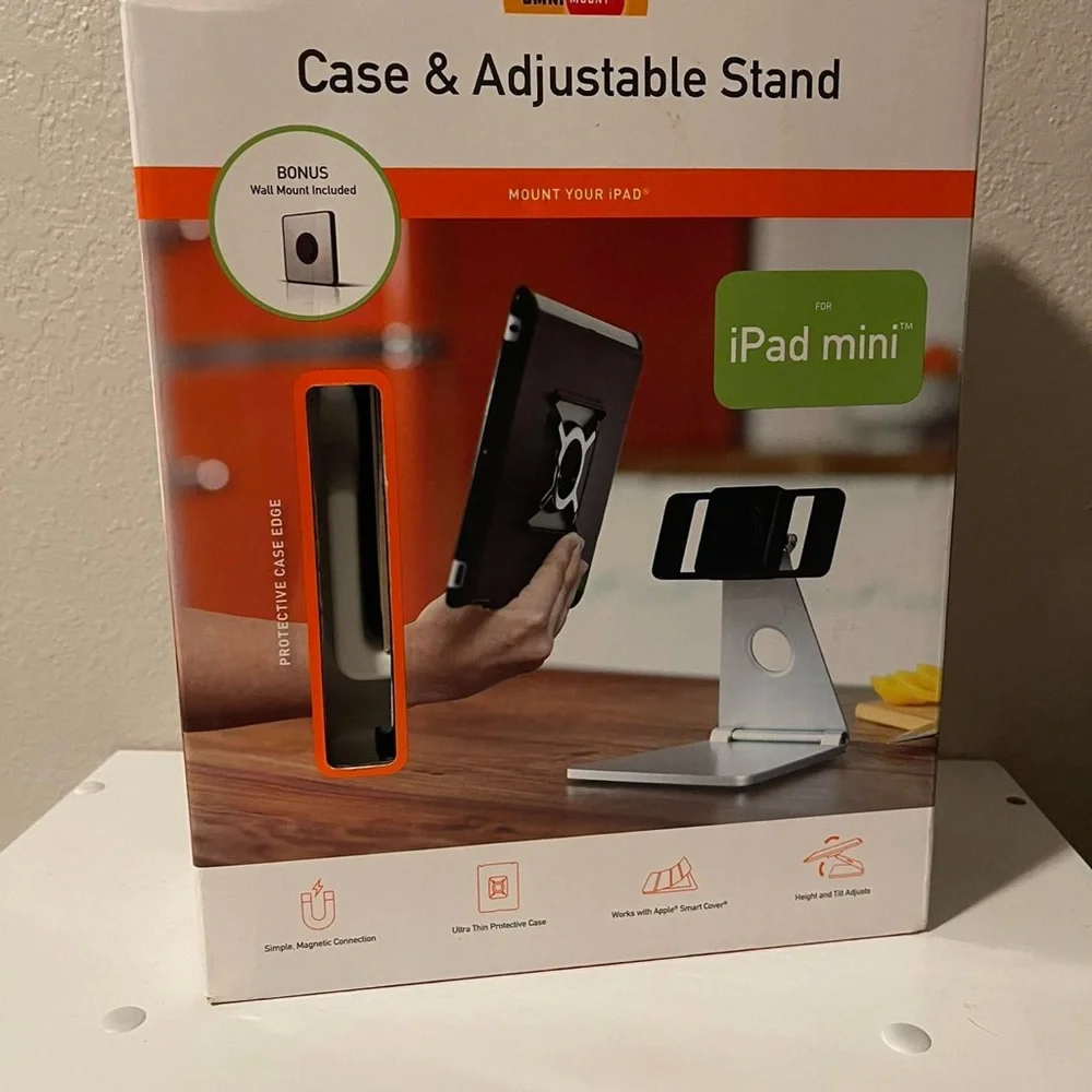 Omnimount, Black iPad Mini Case & Adjustable Mount Open Box
